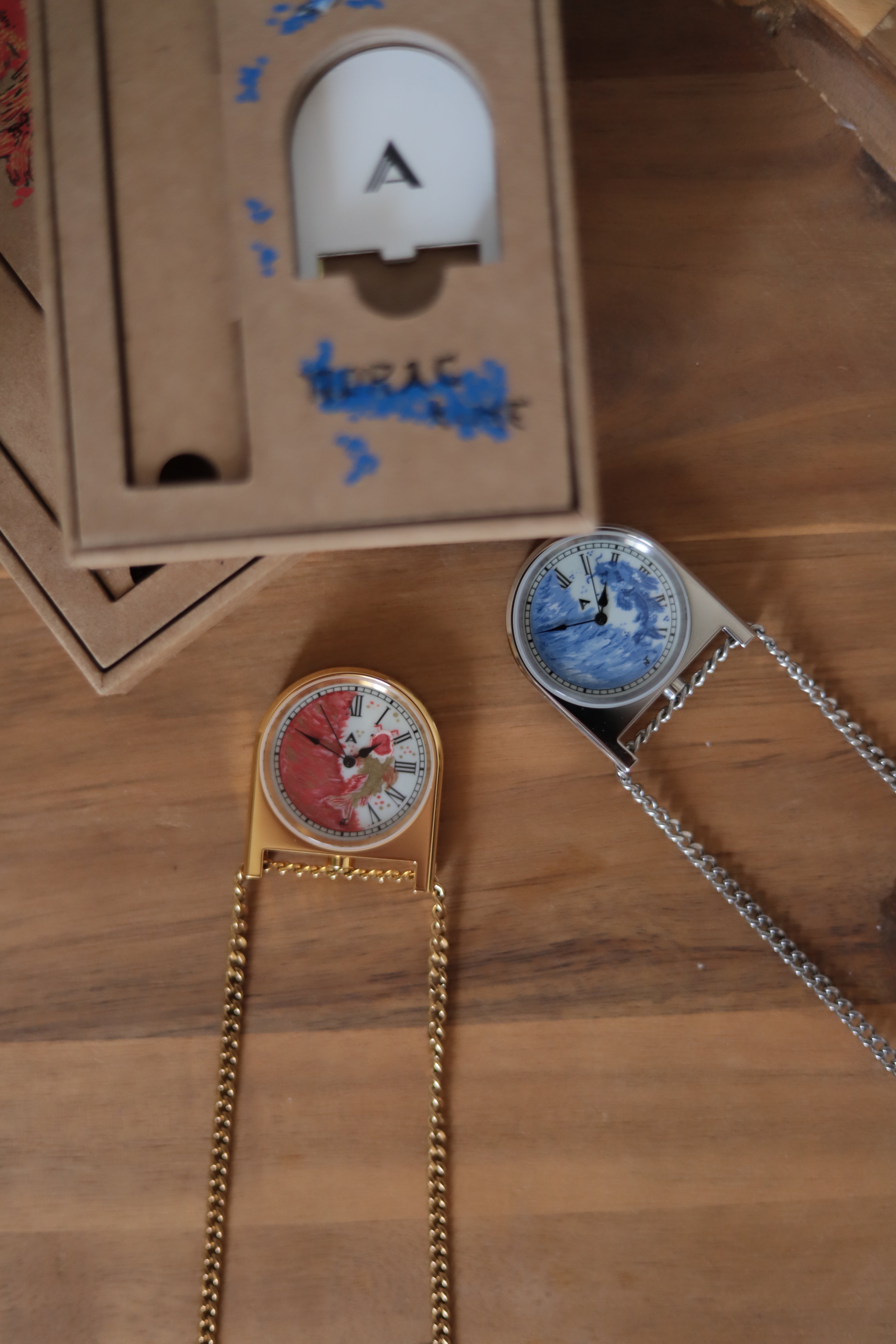 Collab' AndoAndoAndo x NoracTime : Montres de bureau 'Koï'