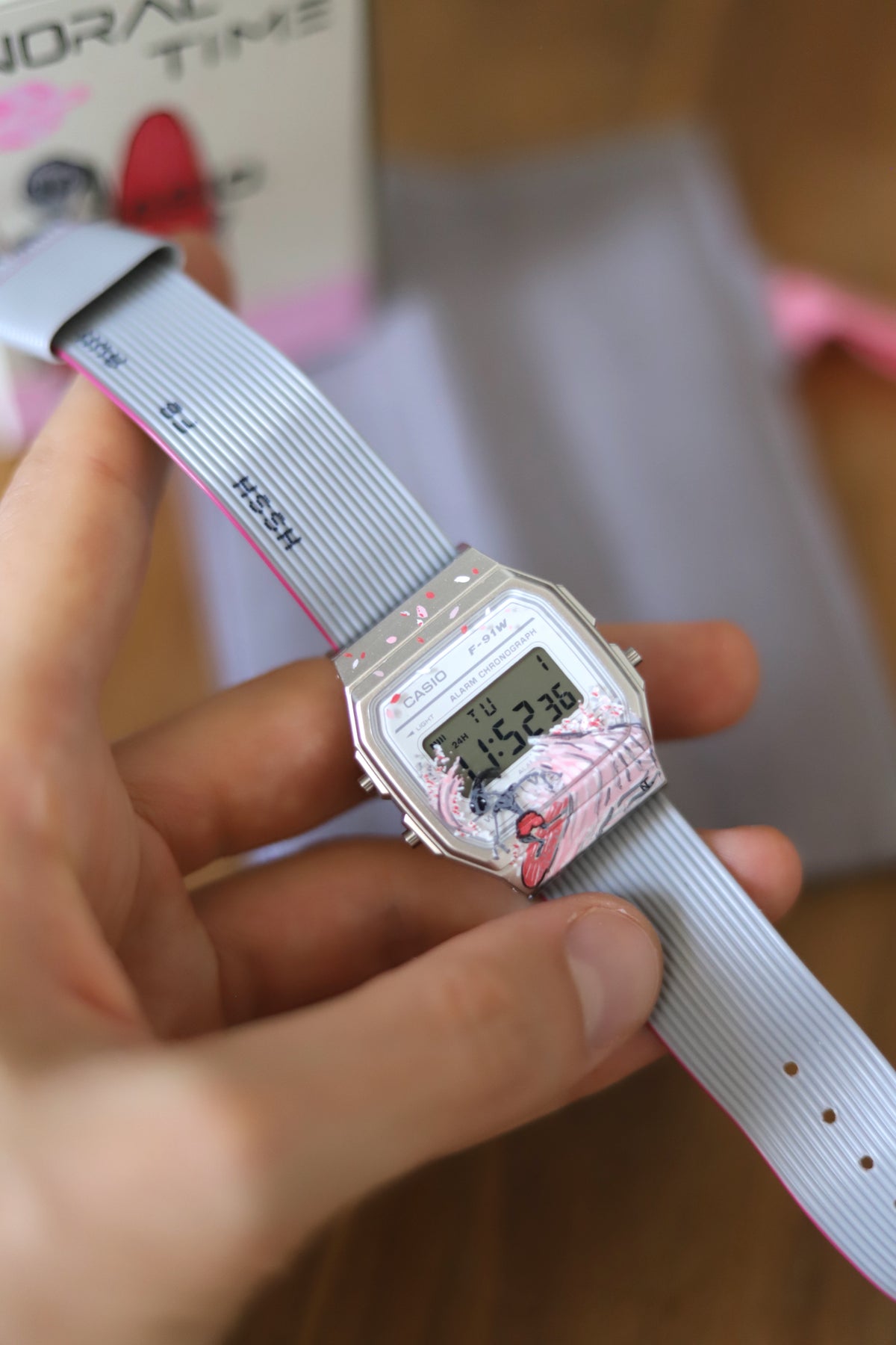 Collab Watchograf x NoracTime Casio F91WS 'Surfing Alien'