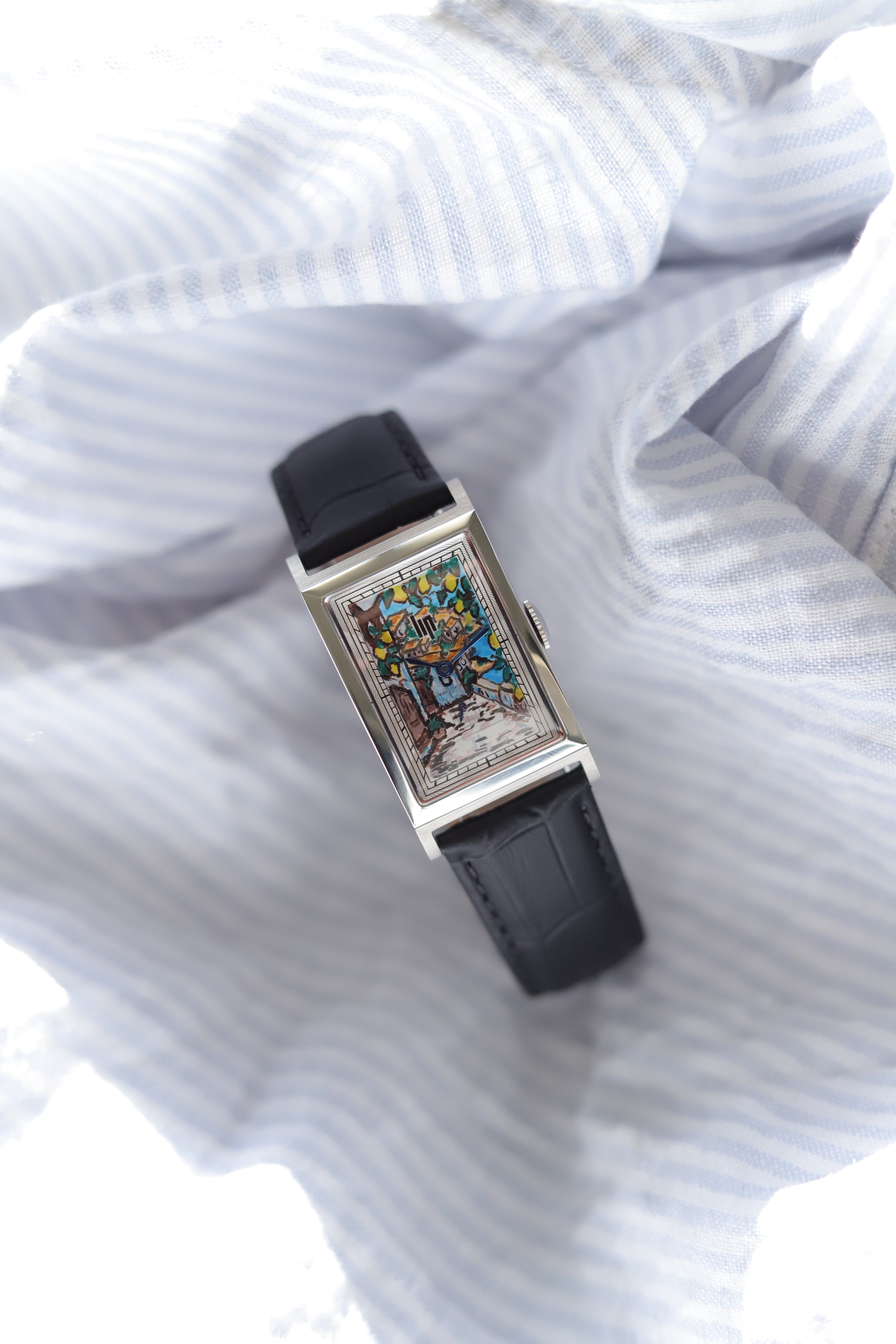 Lip Churchill - Côte d'Azur - Cadran peint à la main