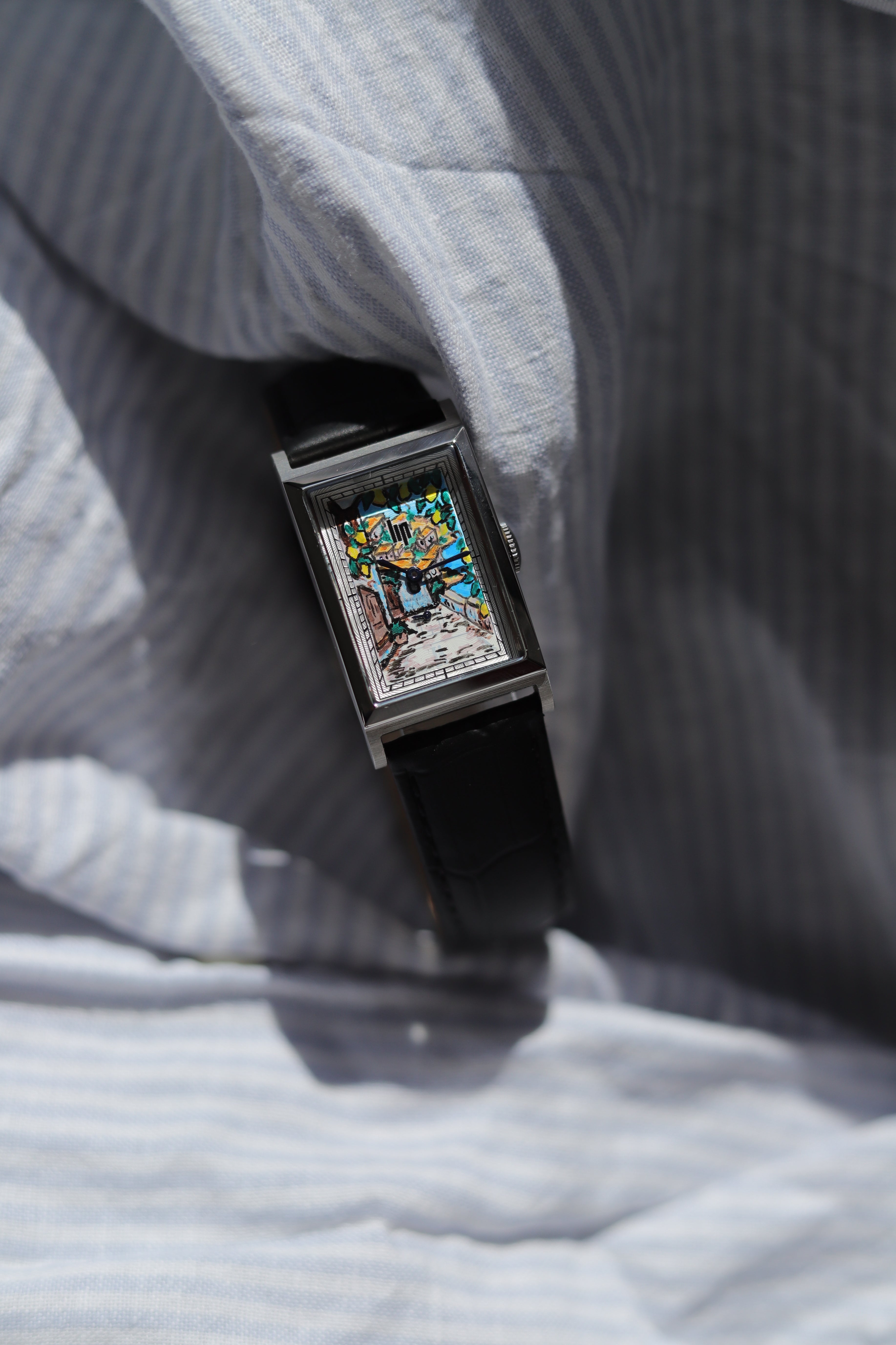 Lip Churchill - Côte d'Azur - Cadran peint à la main