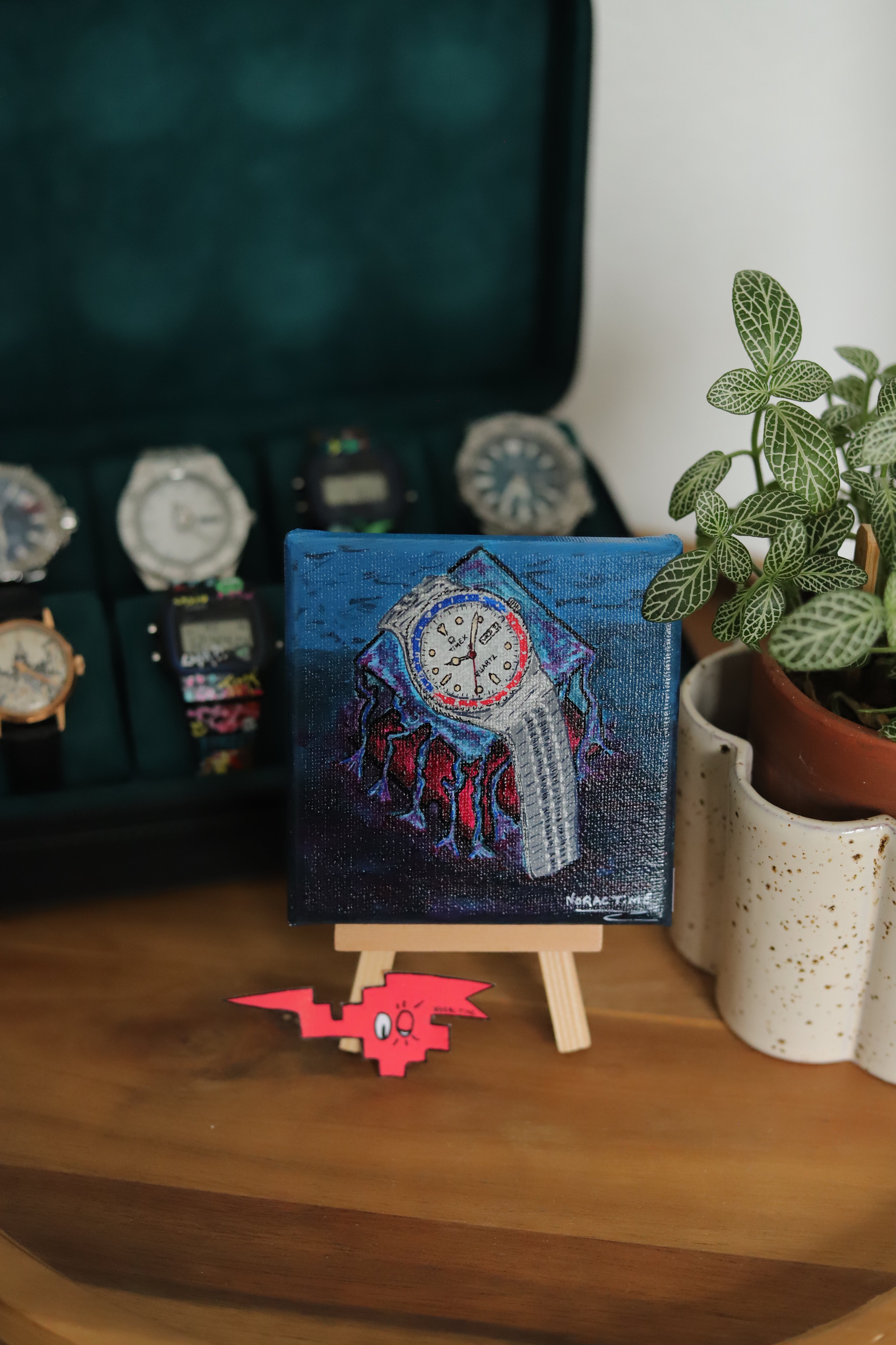 Peinture Montre Timex par Norac Time