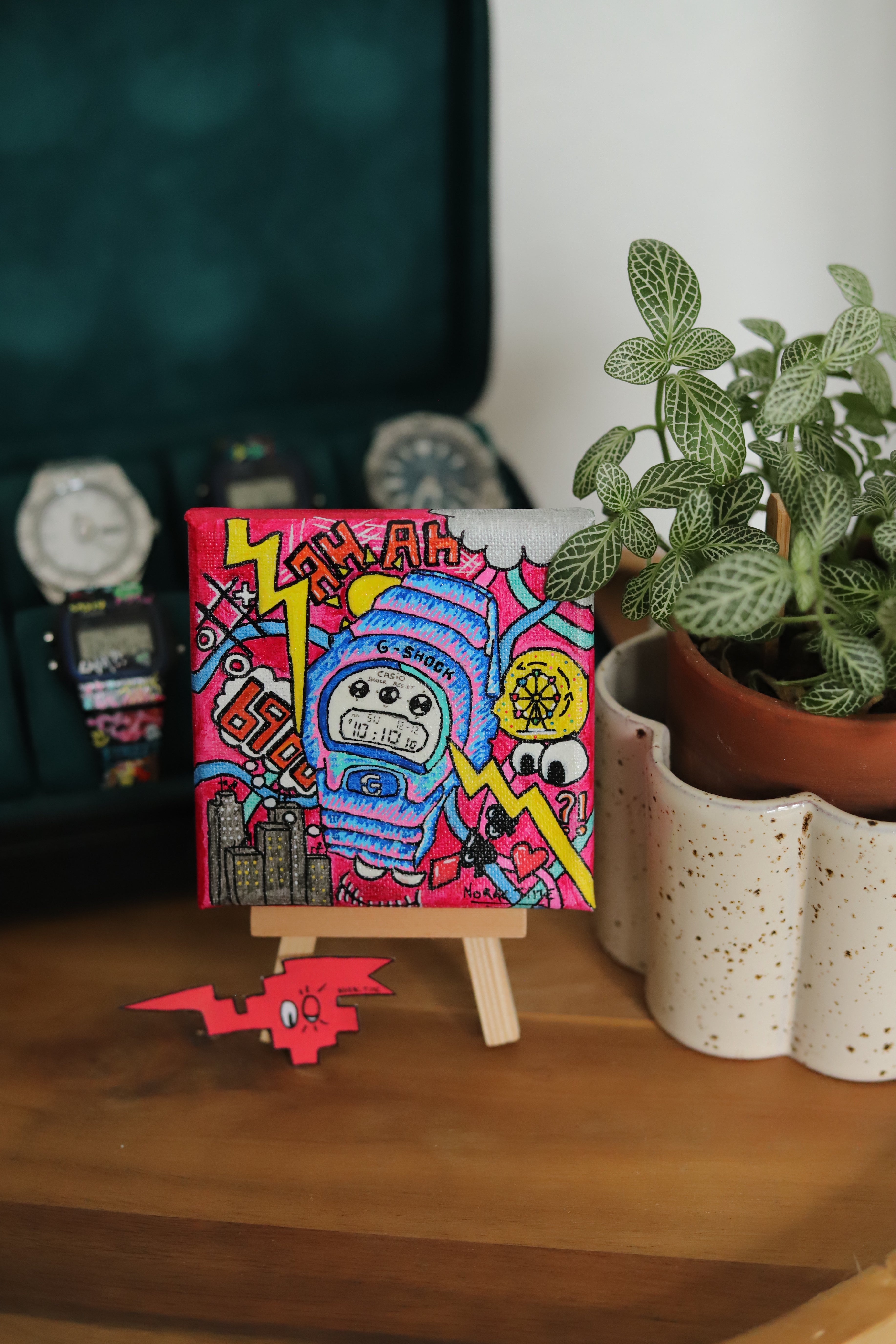 Peinture Montre célèbre par NoracTime : G-Shock