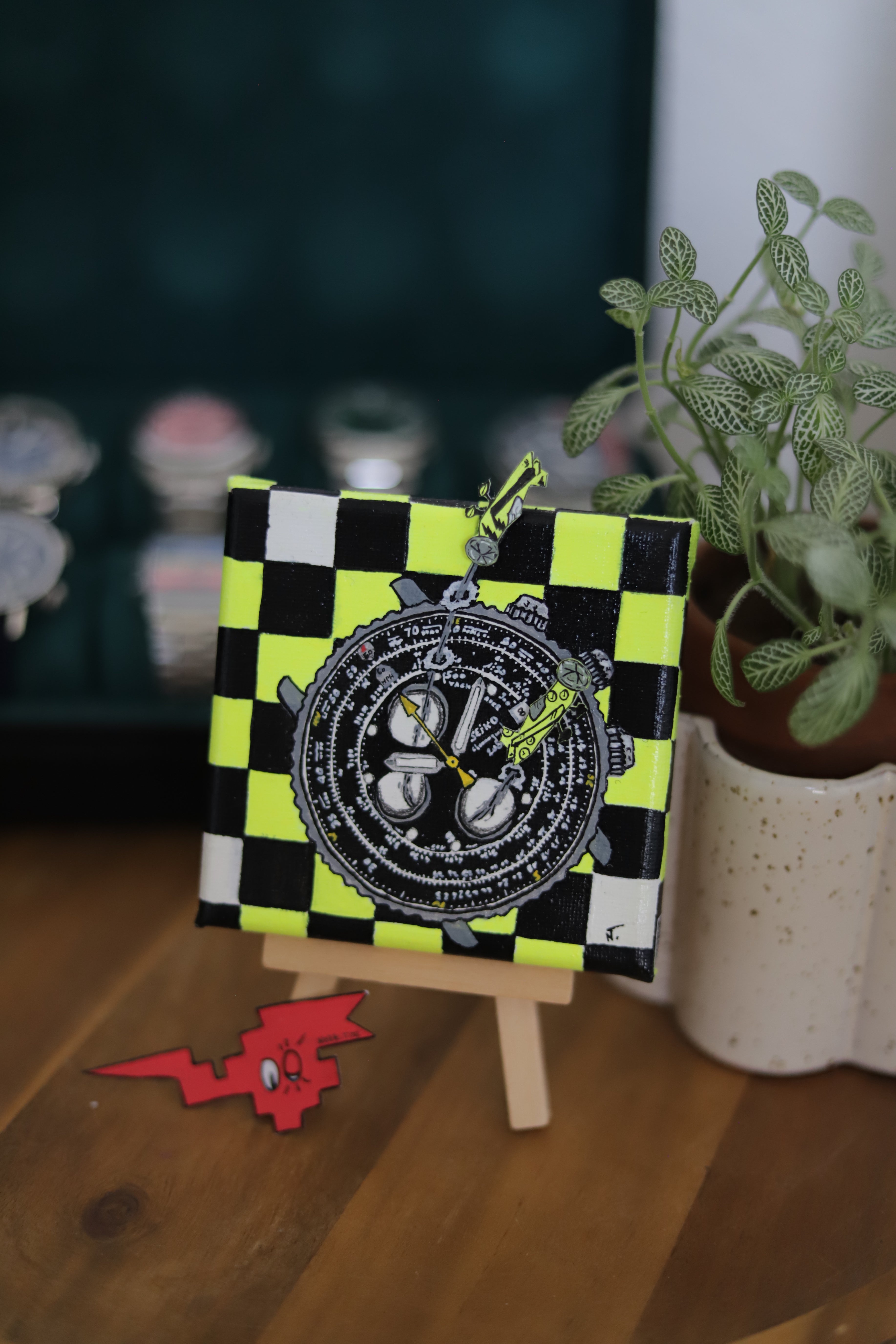 Peinture les montres célèbres par NoracTime : Seiko Flightmaster
