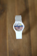 Casio 'Zinedine Zidane' - Montre peinte à la main