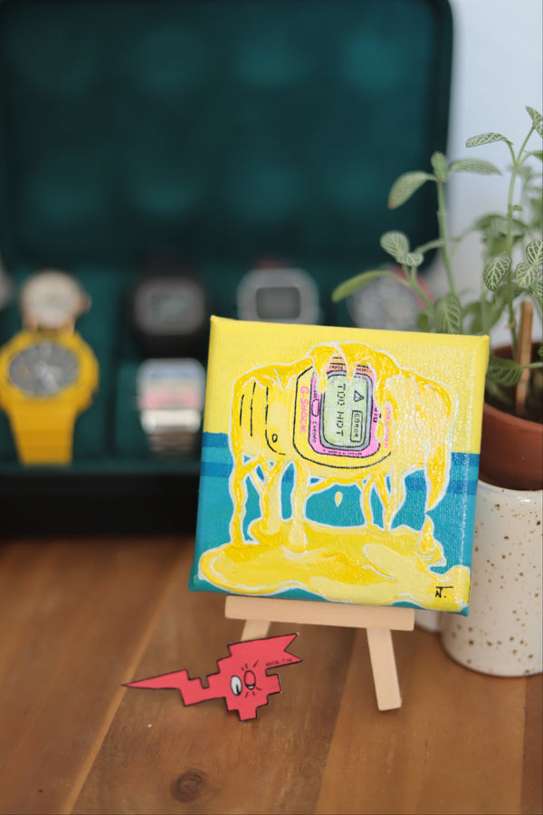 Peinture montre célèbre : G-Shock par NoracTime